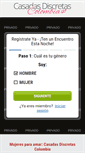 Mobile Screenshot of casadasdiscretascolombia.com